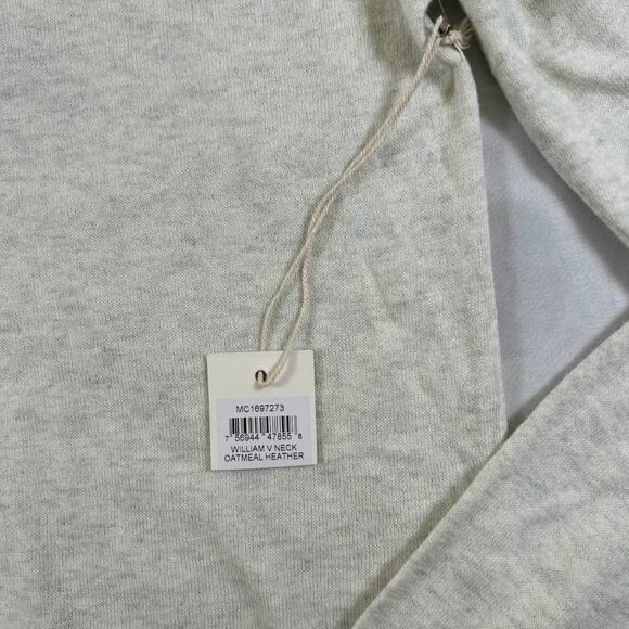 NWT - Fossil - Women's William V Neck Oatmeal Heather - Size: Medium - Picture 4 of 9